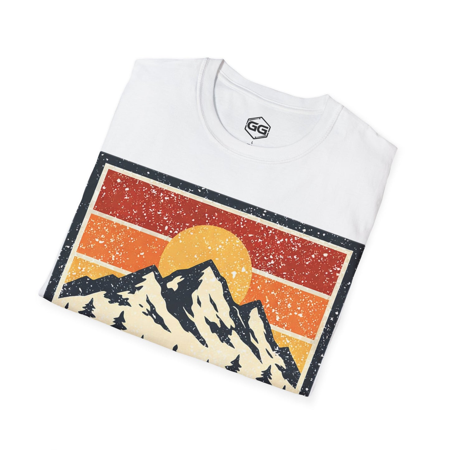 Unisex T-Shirt - Vintage Bergabzeichen (Gildan 64000) | Garlik Goods