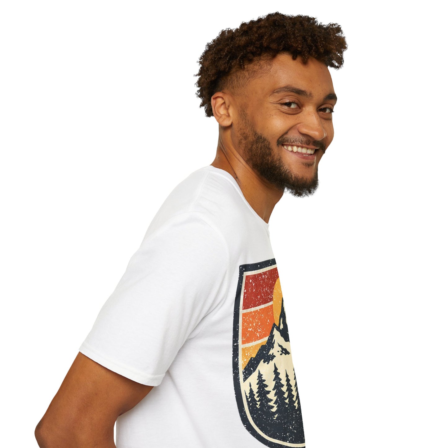 Unisex T-Shirt - Vintage Bergabzeichen (Gildan 64000) | Garlik Goods