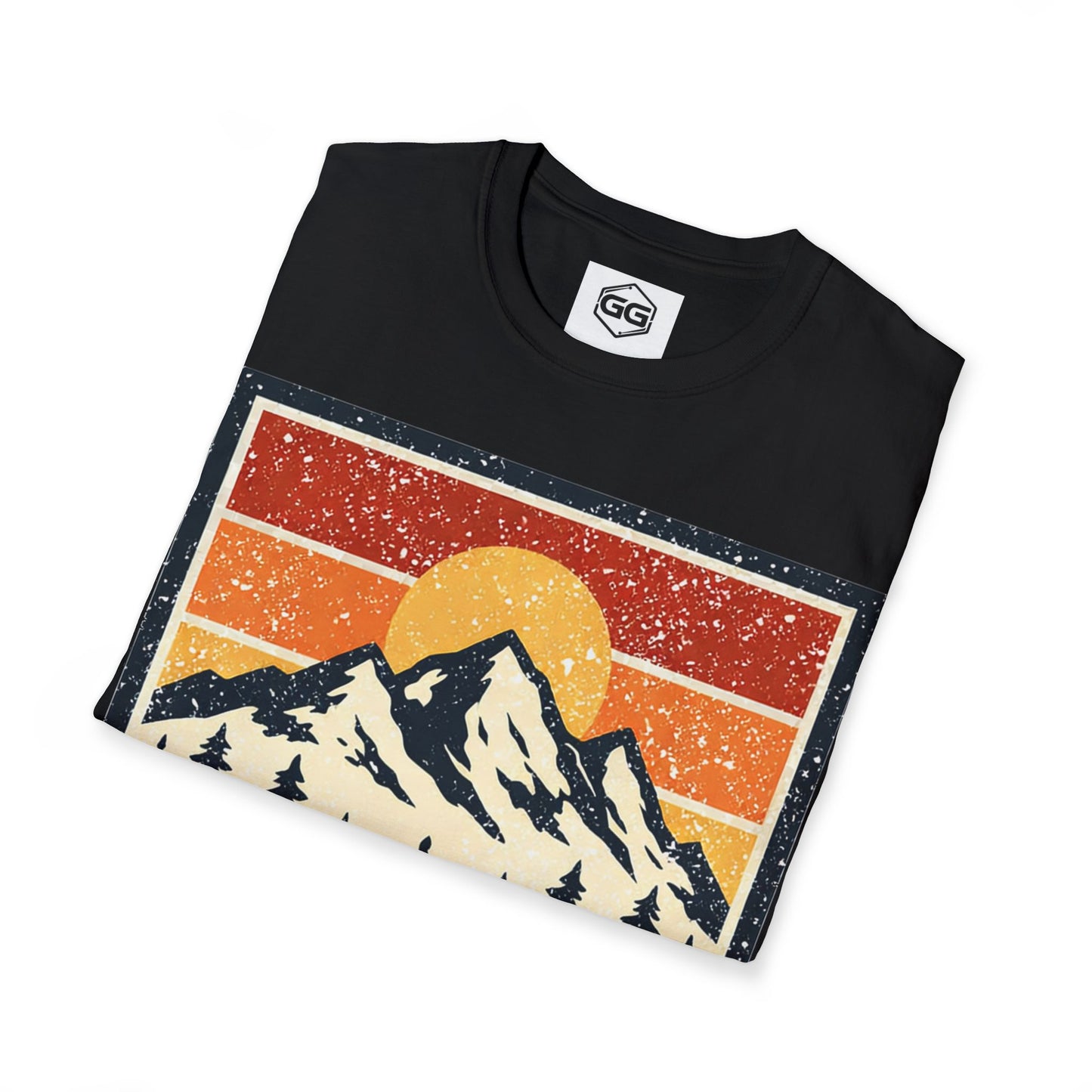 Unisex T-Shirt - Vintage Bergabzeichen (Gildan 64000) | Garlik Goods