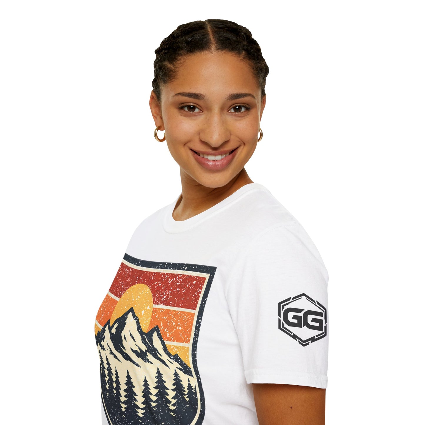 Unisex T-Shirt - Vintage Bergabzeichen (Gildan 64000) | Garlik Goods