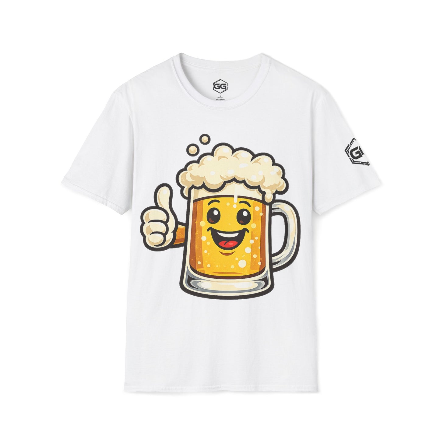 Unisex T-Shirt - Lustiger Bierkrug (Gildan 64000) | Garlik Goods