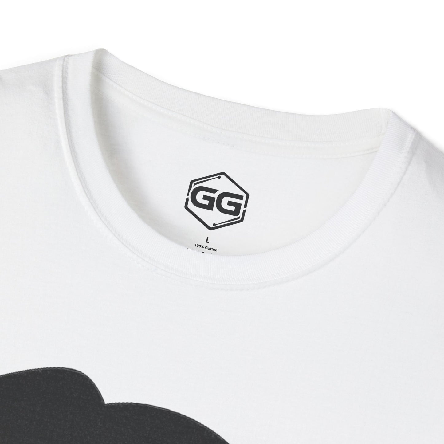 Unisex T-Shirt - Hund umarmt Herz (Gildan 64000) | Garlik Goods