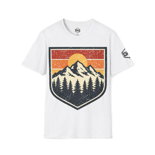 Unisex T-Shirt - Vintage Bergabzeichen (Gildan 64000) | Garlik Goods
