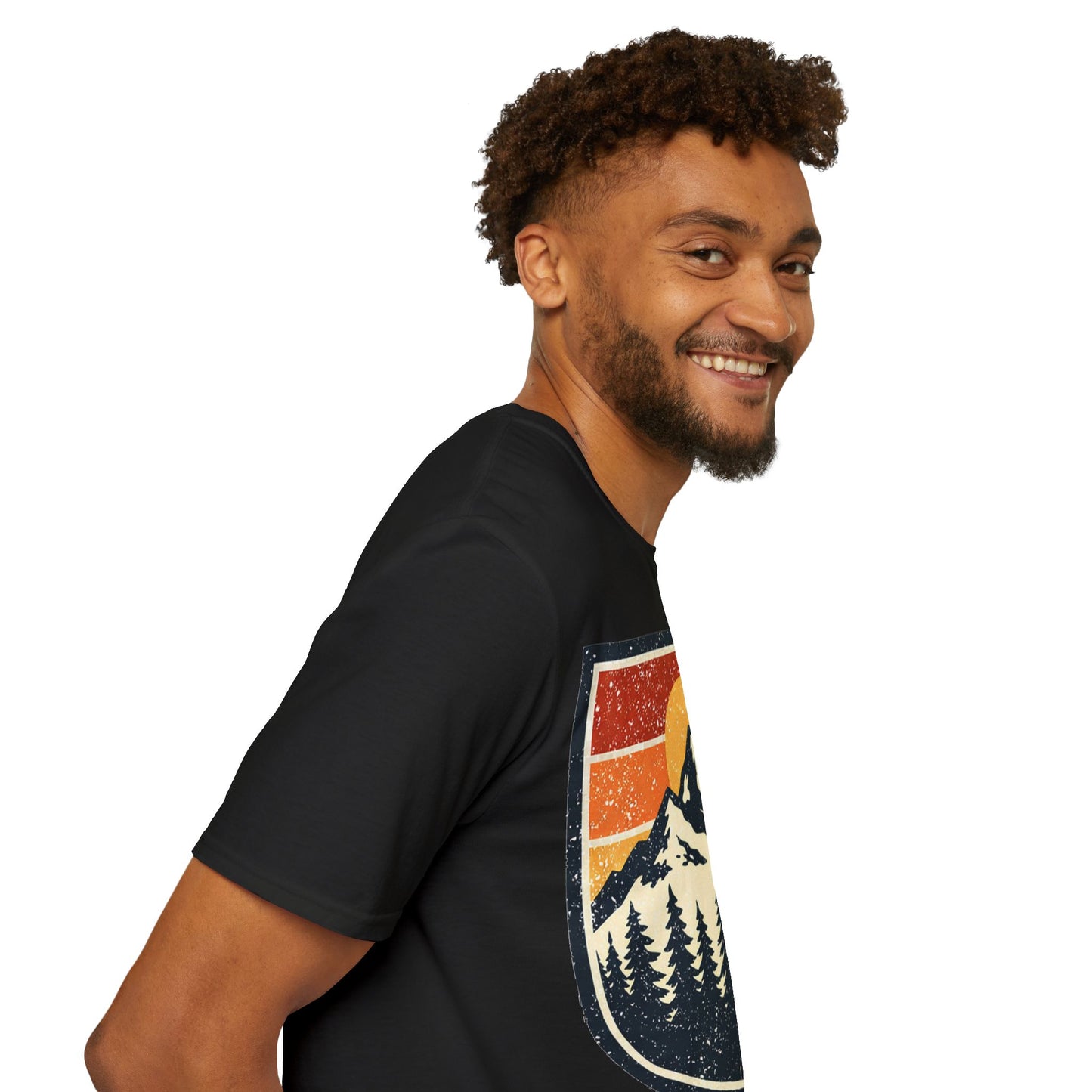 Unisex T-Shirt - Vintage Bergabzeichen (Gildan 64000) | Garlik Goods